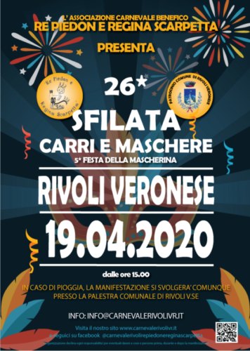 Volantino Sfilata 2020